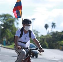 Jornada dominical en bicicleta invita a la reconciliaci&oacute;n 