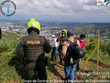 Diez cambuches fueron destruidos en el Cerro de La Bandera