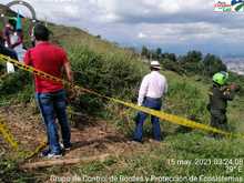 Diez cambuches fueron destruidos en el Cerro de La Bandera