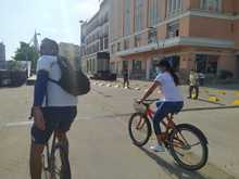 Viernes culturales de movilidad en bici en la Alcald&iacute;a de Cali