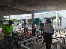 Viernes culturales de movilidad en bici en la Alcald&iacute;a de Cali