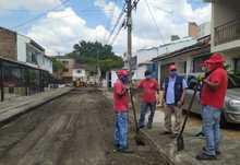 &lsquo;Obras de Coraz&oacute;n&rsquo; en Los C&aacute;mbulos, a punto de concluir su rehabilitaci&oacute;n vial