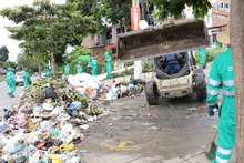 El servicio de aseo se ha restablecido en un 98%, pero la Emergencia Sanitaria contin&uacute;a