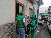 Ni&ntilde;os de la UTS Cuna de Campeones de la comuna 20 se apropian de su territorio.
