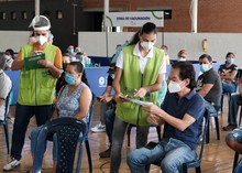 Salud P&uacute;blica inaugur&oacute; megacentro de vacunaci&oacute;n contra la covid-19 en la universidad ICESI 
