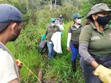 Jornada de recuperaci&oacute;n ecol&oacute;gica en el cerro de la bandera  