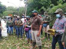 Jornada de recuperaci&oacute;n ecol&oacute;gica en el cerro de la bandera  