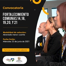 Nuevas convocatorias para la formaci&oacute;n del capital humano y el fortalecimiento de emprendimientos