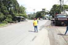 Comenz&oacute; mejoramiento vial para comunidad de El Hormiguero