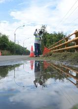 Comenz&oacute; mejoramiento vial para comunidad de El Hormiguero
