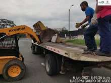 Infraestructura realiz&oacute; adecuaci&oacute;n de v&iacute;as y recolecci&oacute;n de escombros en zona urbana y rural