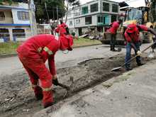 Despu&eacute;s de 37 a&ntilde;os las v&iacute;as del barrio Santa M&oacute;nica Popular recibieron mantenimiento vial