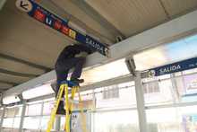 Contin&uacute;an los trabajos de recuperaci&oacute;n en las estaciones del MIO