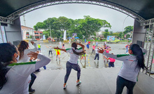 &Oacute;scar Tunjo y Osm&iacute;n Hern&aacute;ndez le pusieron adrenalina a la Ciclovida de Cali