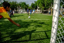 Barrio La Fortaleza tiene una nueva &lsquo;joya&rsquo; deportiva
