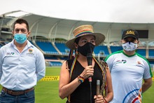 Comunidades ind&iacute;genas de Cali dicen presente con sus juegos tradicionales