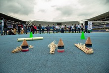 Comunidades ind&iacute;genas de Cali dicen presente con sus juegos tradicionales