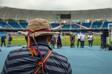 Comunidades ind&iacute;genas de Cali dicen presente con sus juegos tradicionales
