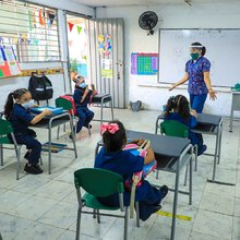 Avanza la presencialidad educativa en los colegios de Cali