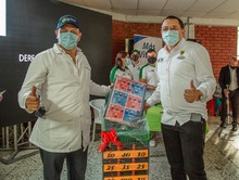 Secretar&iacute;a del Deporte se uni&oacute; al cumplea&ntilde;os 104 del Hospital Geri&aacute;trico San Miguel