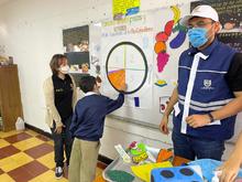 Estudiantes del corregimiento La Paz se familiarizan con los h&aacute;bitos de vida saludables 