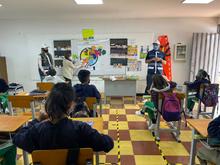 Estudiantes del corregimiento La Paz se familiarizan con los h&aacute;bitos de vida saludables 