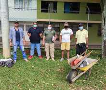 Jornada de recuperaci&oacute;n y embellecimiento en el barrio Hern&aacute;n Eladio P&eacute;rez de la comuna 18