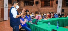 L&iacute;deres de comunas 9 y 11 dialogaron con el alcalde de Cali