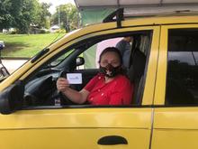 Conductores de servicio p&uacute;blico acudieron a jornada especial de vacunaci&oacute;n contra la covid-19