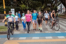 Con &lsquo;Cicloruta de Colores&rsquo;, la ciclovida de Cali conmemor&oacute; el &lsquo;D&iacute;a del Orgullo LGBTIQ+&rsquo;