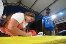 El di&aacute;logo fue clave para desbloquear sector de &lsquo;La Virgen de la Resistencia&rsquo; en Andr&eacute;s San&iacute;n