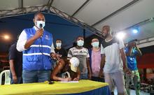 El di&aacute;logo fue clave para desbloquear sector de &lsquo;La Virgen de la Resistencia&rsquo; en Andr&eacute;s San&iacute;n