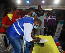 El di&aacute;logo fue clave para desbloquear sector de &lsquo;La Virgen de la Resistencia&rsquo; en Andr&eacute;s San&iacute;n