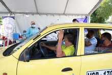 Esta semana contin&uacute;a la jornada especial de vacunaci&oacute;n covid-19 para taxistas y particulares