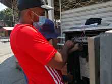 Movilidad trabaja en reposici&oacute;n del cableado de red semaf&oacute;rica