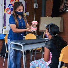 En Golondrinas: ni&ntilde;os, adultos y animalitos disfrutaron de una jornada de salud integral