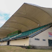 Mediante p&oacute;liza del Distrito fue reparada la lona del Patin&oacute;dromo Mundialista 