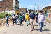 Secretar&iacute;a de Participaci&oacute;n lider&oacute; recorrido de reconocimiento en zona donde se construir&aacute; Ciudad Para&iacute;so