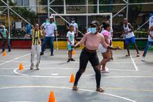 Barrio Alfonso Bonilla Arag&oacute;n se reactiv&oacute; con deporte y uni&oacute;n comunitaria