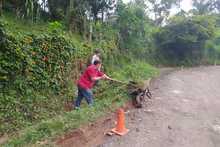 Las Obras de Coraz&oacute;n impactan las v&iacute;as en el corregimiento de Golondrinas