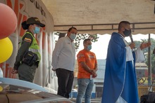 &iexcl;Los taxistas cale&ntilde;os renovaron su fe en el Parque Panamericano!