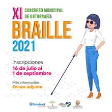 Ya est&aacute;n abiertas las inscripciones para el IX concurso de Ortograf&iacute;a Braille de Cali