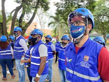 Mediadores de Paz acompa&ntilde;an la jornada de hoy para garantizar los DDHH 