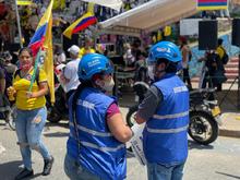 Mediadores de Paz acompa&ntilde;an la jornada de hoy para garantizar los DDHH 