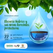 Conversatorio Virtual &lsquo;Recurso H&iacute;drico y sus &Aacute;reas Forestales Protectoras&rsquo; de nuestra casa com&uacute;n
