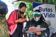 Por medio del deporte, senderistas celebran el cumplea&ntilde;os 485 de Cali