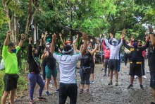 Por medio del deporte, senderistas celebran el cumplea&ntilde;os 485 de Cali