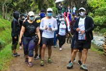 Por medio del deporte, senderistas celebran el cumplea&ntilde;os 485 de Cali