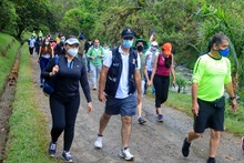 Por medio del deporte, senderistas celebran el cumplea&ntilde;os 485 de Cali