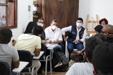 Junto a la comunidad se busca mejorar la seguridad en la Loma de la Cruz